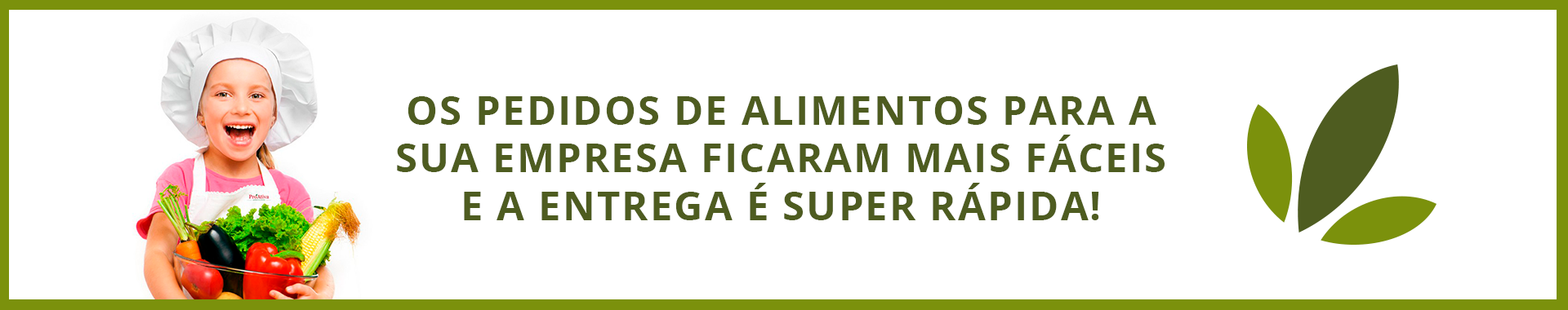 pedidos de alimentos para empresa